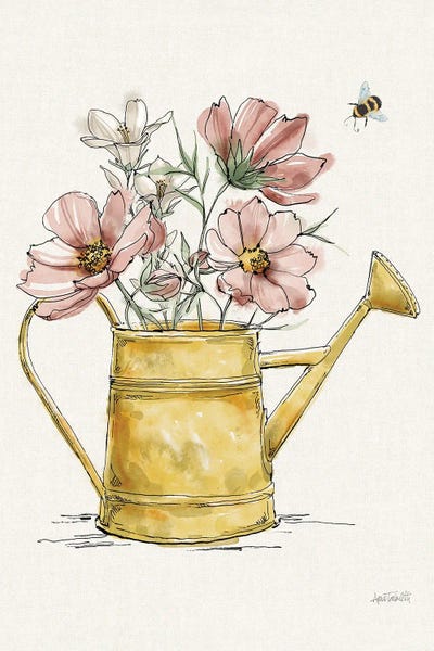 Bees: Garden Whispers VI by Anne Tavoletti