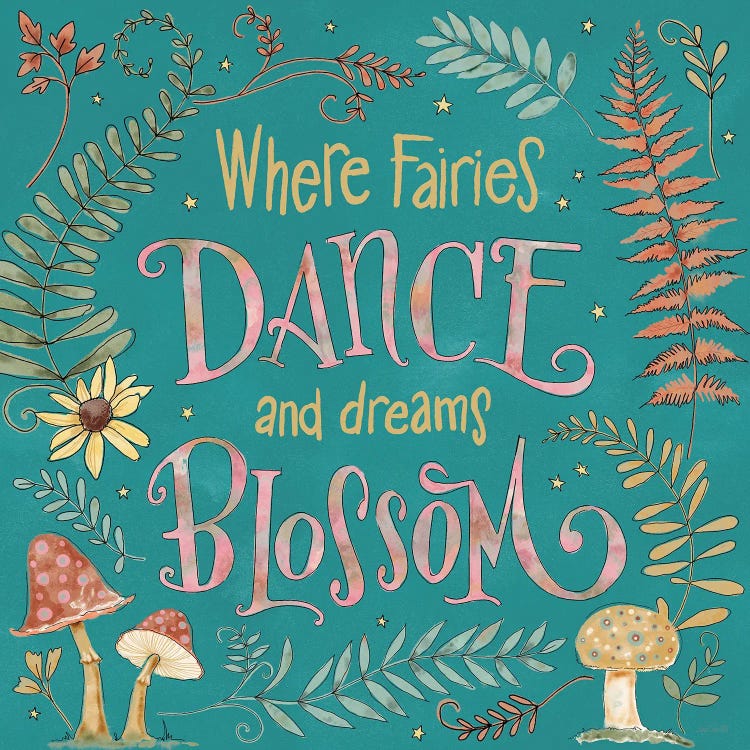 Garden Fairies Blue VII