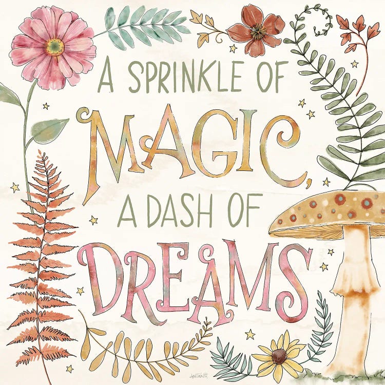 Garden Fairies X by Anne Tavoletti wall art