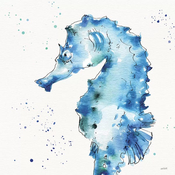 Kids Ocean Life Art: Deep Sea XI by Anne Tavoletti