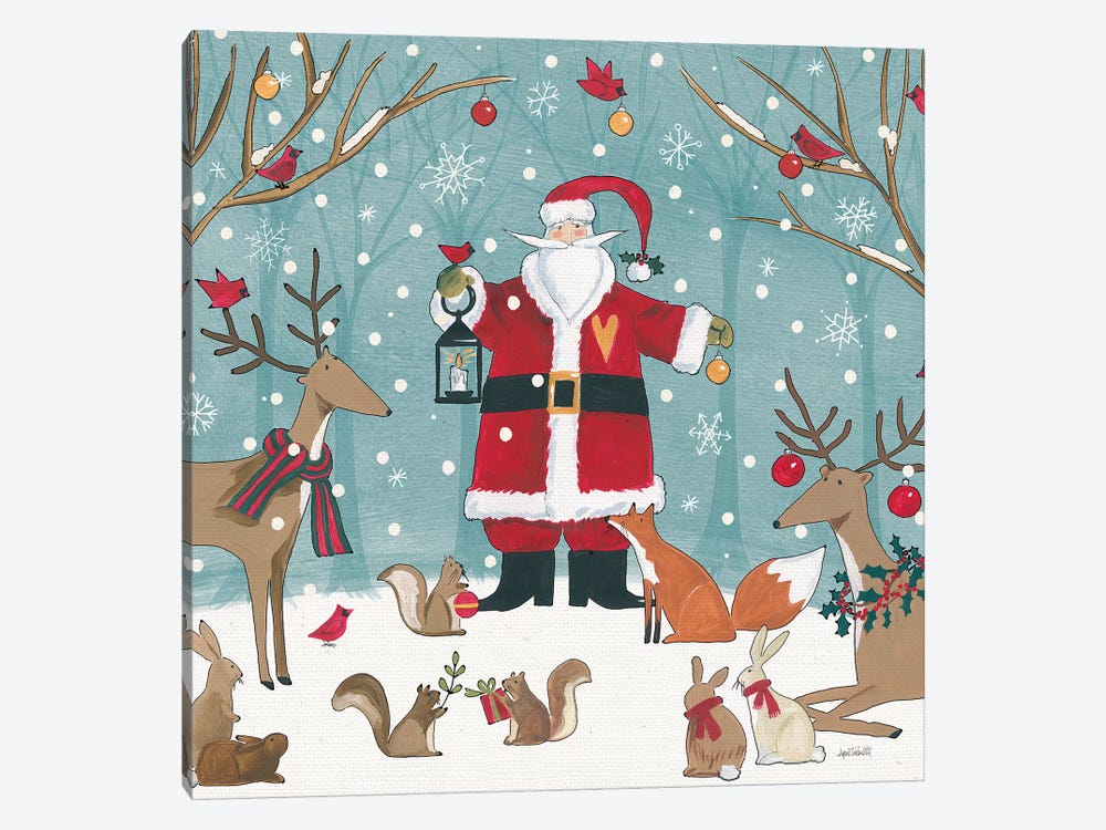 Woodland Christmas VI by Anne Tavoletti 1-piece Art Print