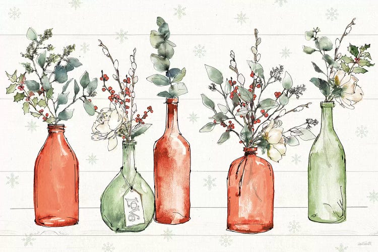 Modern Farmhouse I Christmas by Anne Tavoletti wall art