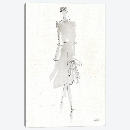 La Fashion I Gray v2 Canvas Print #ATA88} by Anne Tavoletti Canvas Artwork