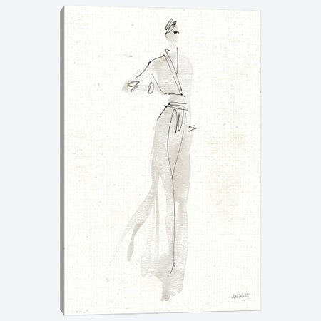 La Fashion IV Gray v2 Canvas Print #ATA91} by Anne Tavoletti Canvas Print