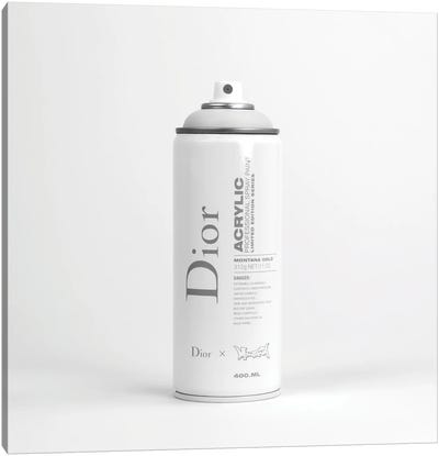 Brandalism Dior Spray Paint Can Canvas Art Print - Dior Art