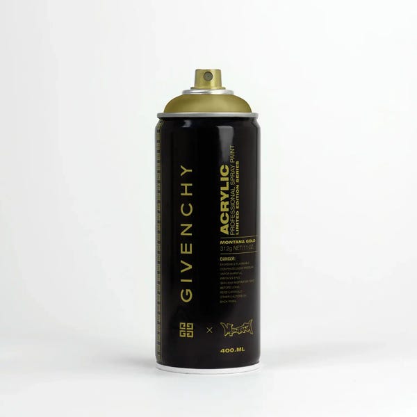 Brandalism Givenchy Spray Paint Can