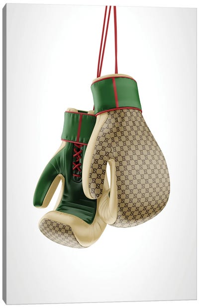 Gucci Boxing Gloves Canvas Art Print - Antonio Brasko