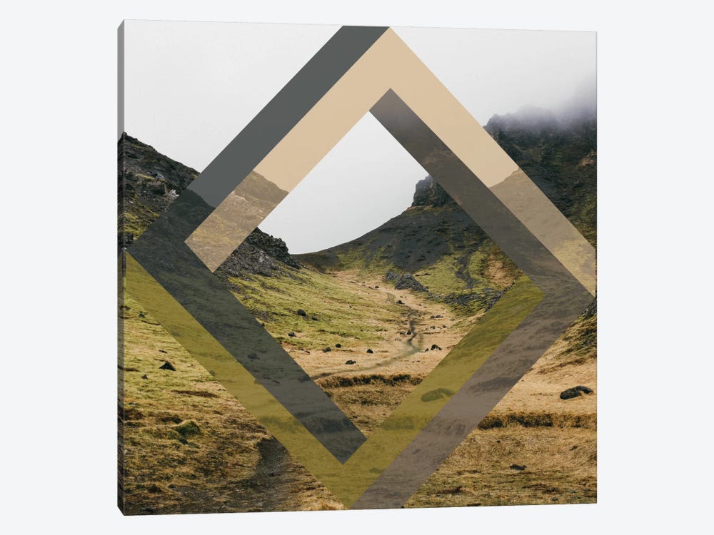Diamond Hike by 5by5collective 1-piece Canvas Artwork