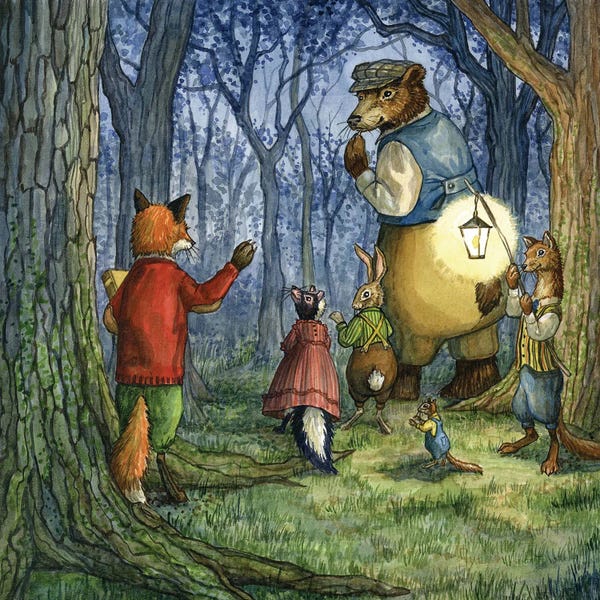 Skunks: Twilight With Hector Fox And Friends by Astrid Sheckels