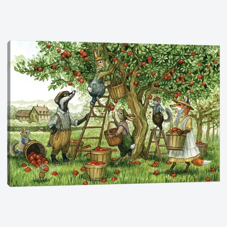 Orchard Harvest Canvas Print #ATD58} by Astrid Sheckels Canvas Art