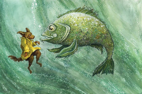 Children's Illustrations: Walter And Big Boris by Astrid Sheckels