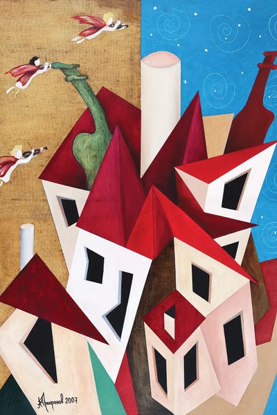 City Of Angels by Alexander Trifonov framed wall art