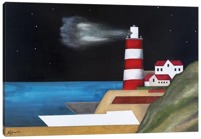 The Lighthouse Canvas Art Print