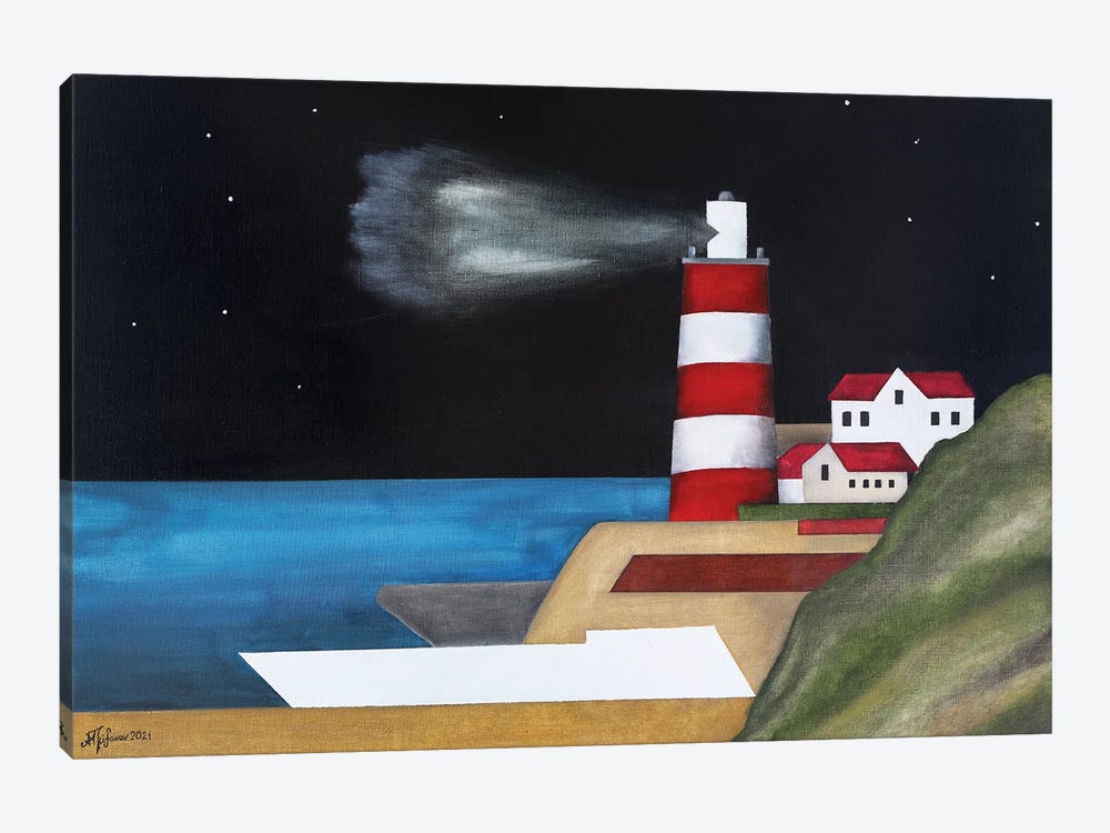 The Lighthouse by Alexander Trifonov 1-piece Canvas Art