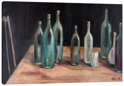 Battery Of Bottles Canvas Art Print