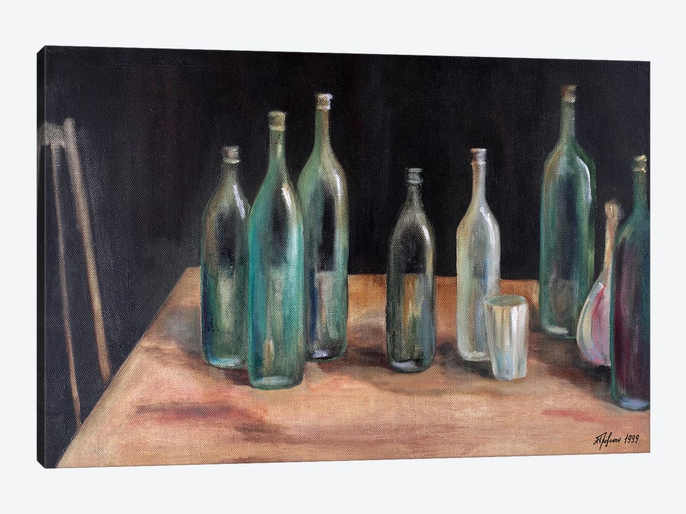 Battery Of Bottles by Alexander Trifonov 1-piece Art Print