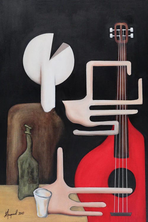 Guitar Player by Alexander Trifonov wall art