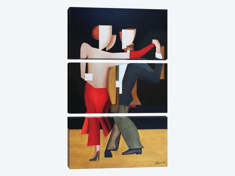 Tango 2021 by Alexander Trifonov 3-piece Canvas Art