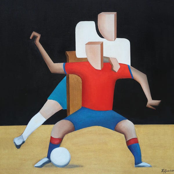 Alexander Trifonov: Soccer Players by Alexander Trifonov