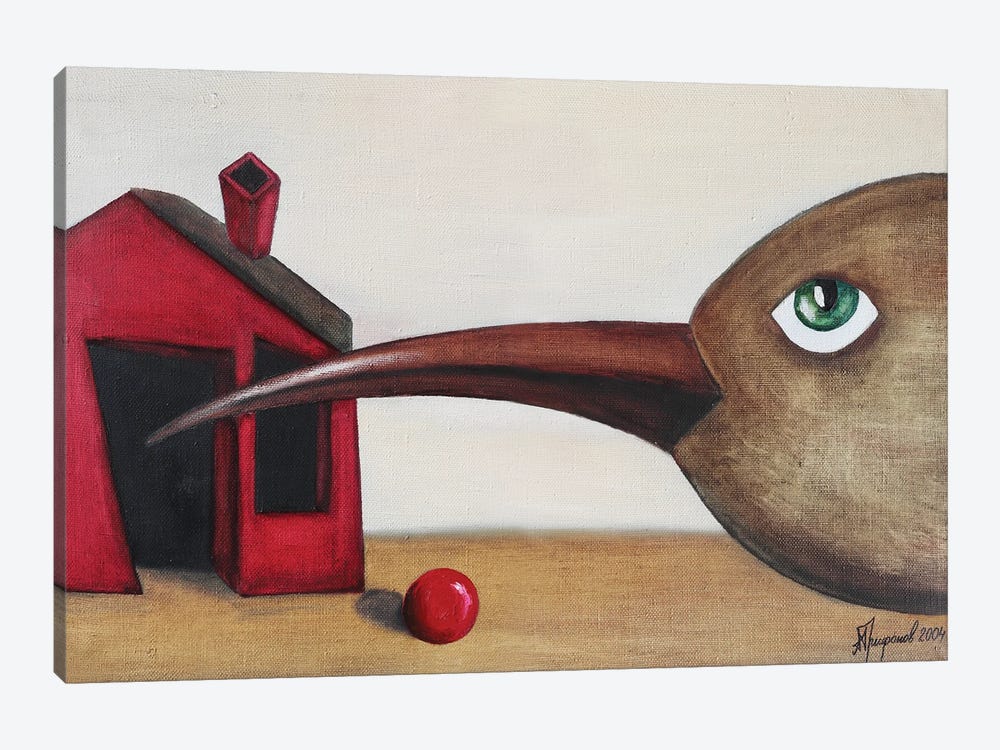 The Bird Is Looking For You by Alexander Trifonov 1-piece Canvas Art