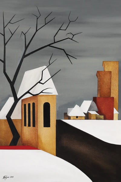 Winter Tilburg by Alexander Trifonov framed wall art