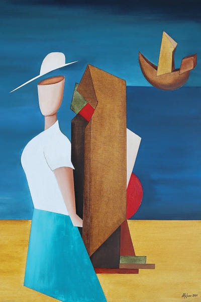 On The Sea by Alexander Trifonov framed wall art