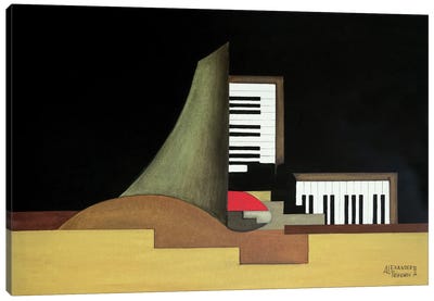 Marián Varga Canvas Art Print - Piano Art