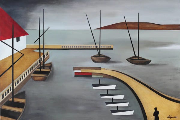 Harbors: Saint-Malo Port by Alexander Trifonov