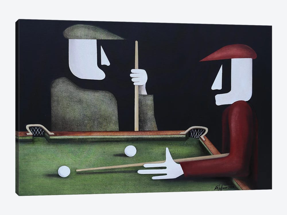 Billiards by Alexander Trifonov 1-piece Art Print