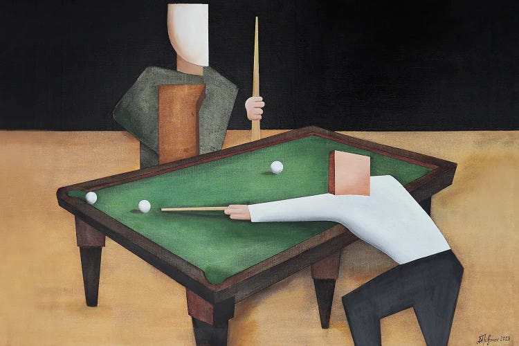 Billiard Club by Alexander Trifonov wall art