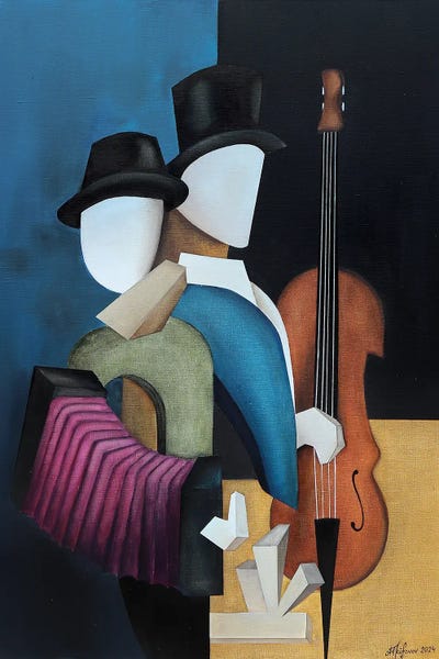 The Tiger Lilles by Alexander Trifonov metal wall art