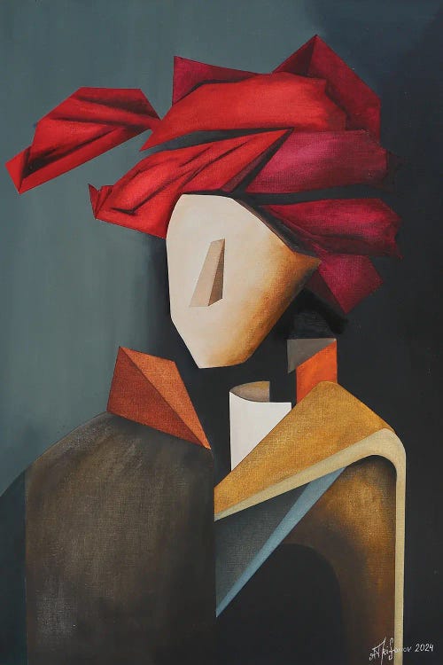 Portrait Of Van Eyck by Alexander Trifonov wall art