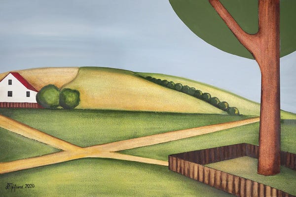 Fine Art Meets Folk: Hills by Alexander Trifonov