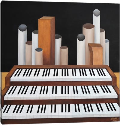 Organ Canvas Art Print - Alexander Trifonov