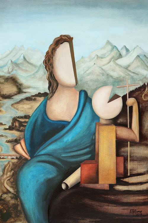 Madonna Of The Yarnwinder by Alexander Trifonov wall art