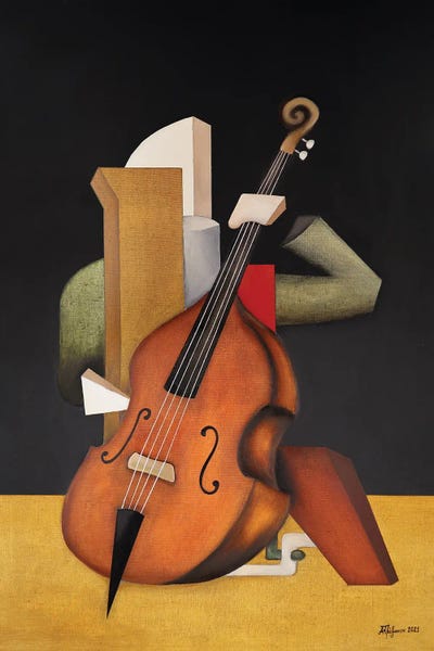 All Things Picasso: Kontrabas II by Alexander Trifonov