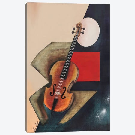 Cellist Musician II Canvas Print #ATF84} by Alexander Trifonov Canvas Wall Art