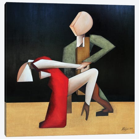 Tango After Dark Canvas Print #ATF91} by Alexander Trifonov Canvas Artwork