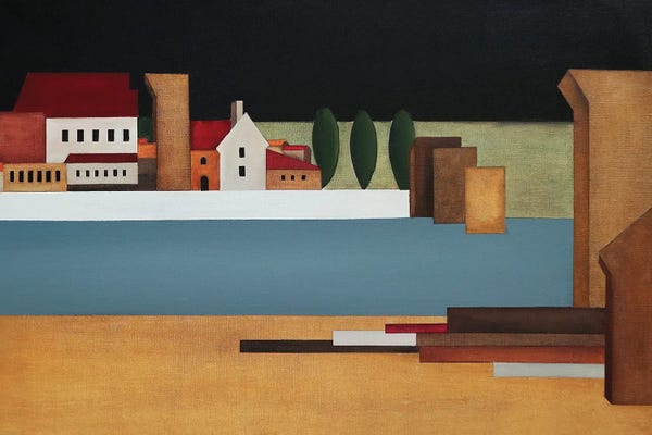 Fine Art Meets Folk: The Other Side Of The River by Alexander Trifonov