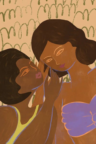 Secret by Arty Guava metal wall art