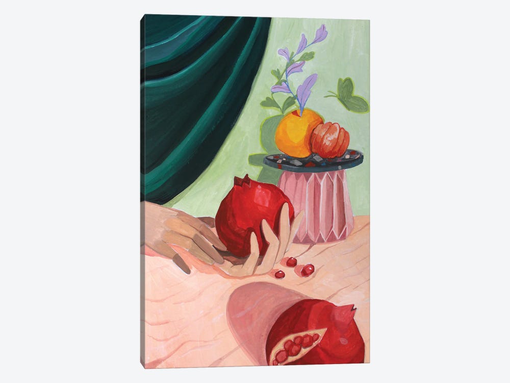 Pomegranate by Arty Guava 1-piece Canvas Wall Art