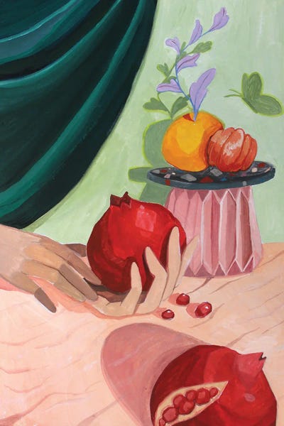 Pomegranates: Pomegranate by Arty Guava