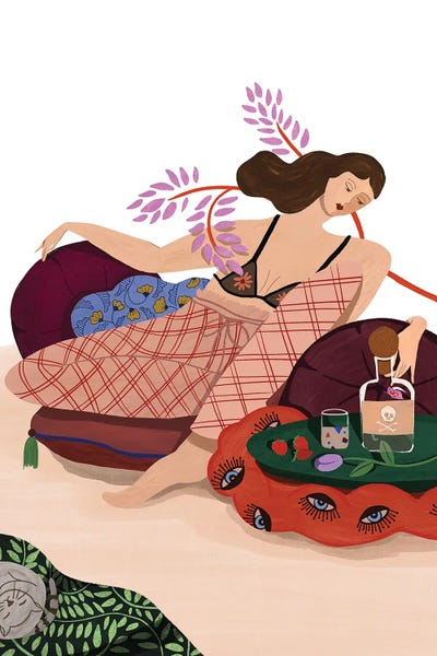 Poison by Arty Guava canvas print