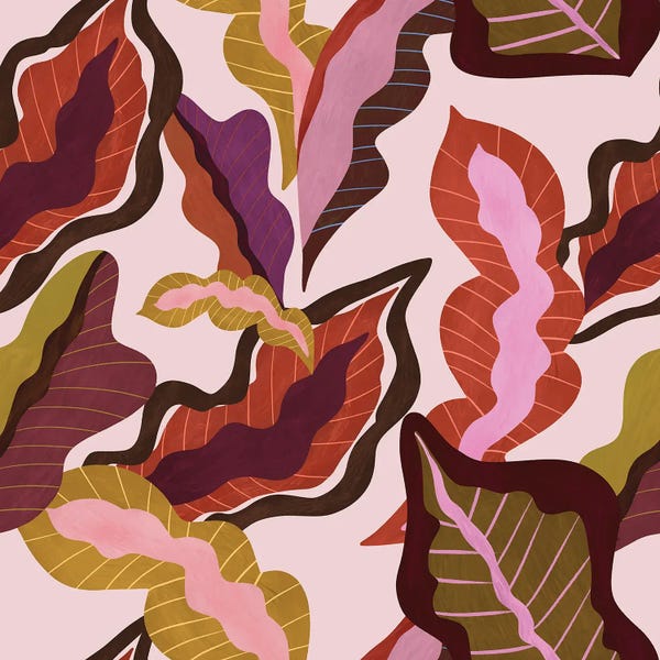 Artists Like Matisse: Peranakan Foliage by Arty Guava