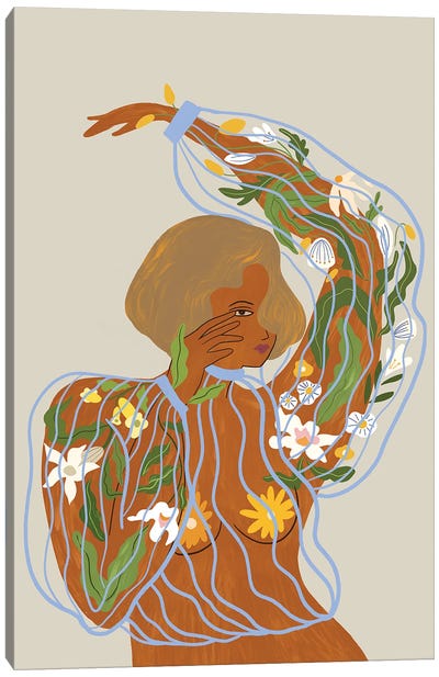 Nurture And Grow Canvas Art Print - Disproportionate Body
