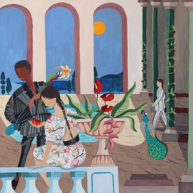 Midnight Rendezvous by Arty Guava wall art