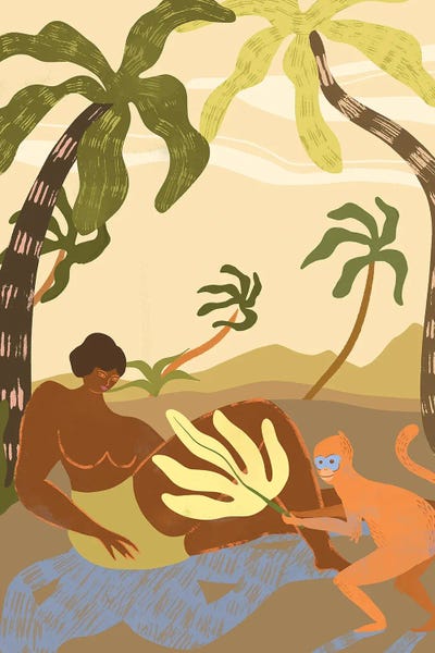 Monkeys: Monkey Around by Arty Guava