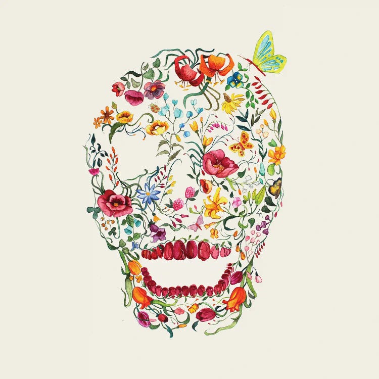 Floral Skull