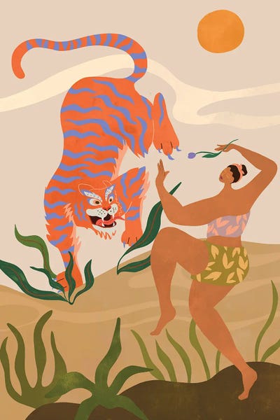 Dance With Me by Arty Guava metal wall art