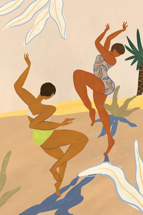 Summer Dance by Arty Guava wall art